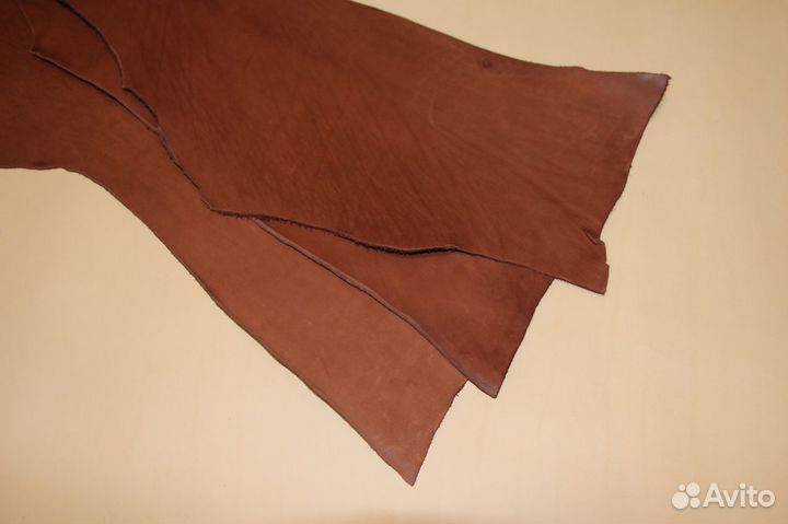 Натуральная кожа. Пола. Цвет коньяк