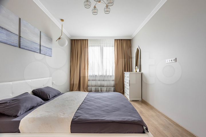 2-к. квартира, 60,8 м², 6/10 эт.