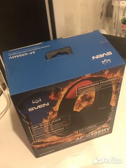 Наушники sven игровые