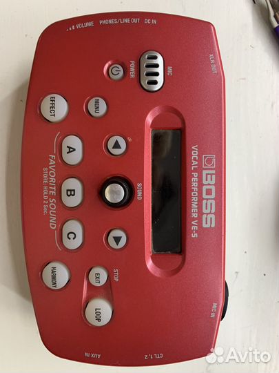 Вокальный процессор boss ve-5