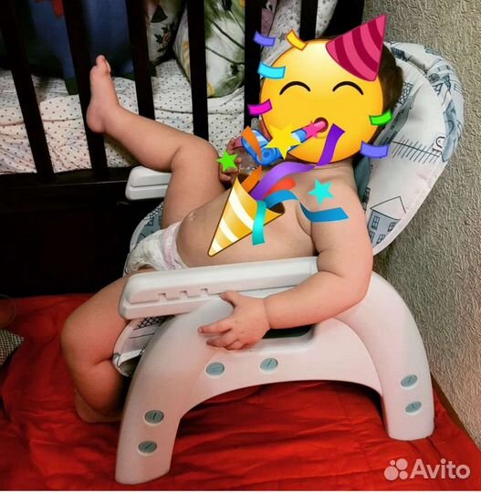 Стульчик для кормления babyton 2 в 1