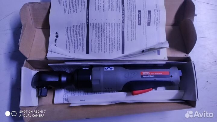 Трещотка пневматическая Япония Ingersoll-Rand 1210