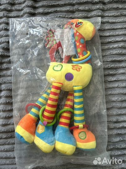 Погремушка подвеска жираф