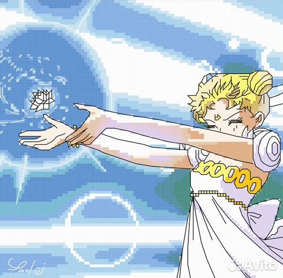 Схема для вышивания, Аниме