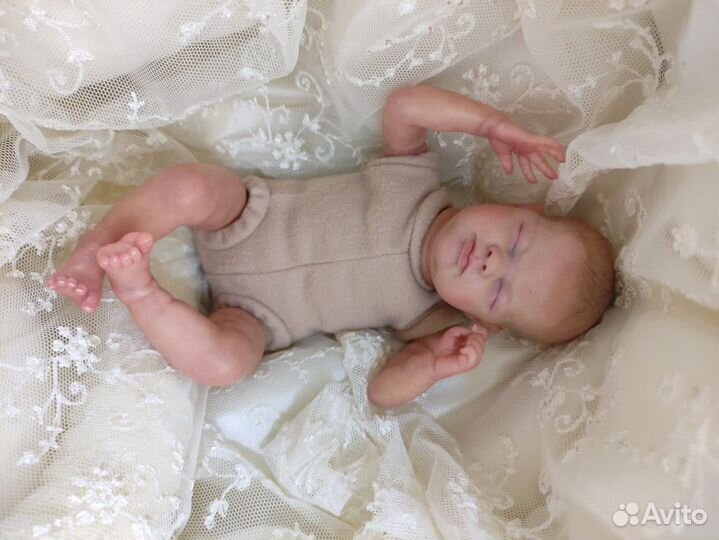 Кукла реборн мини