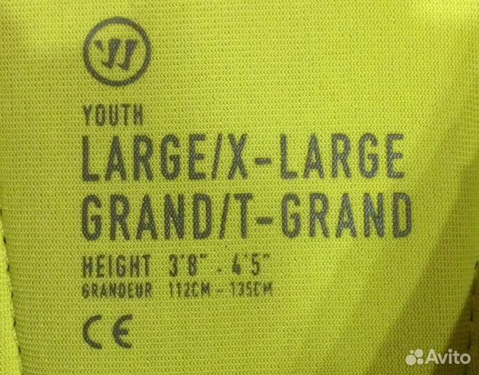 Нагрудник хоккейный warrior YTH L