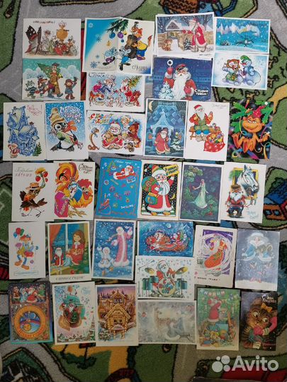 Открытки СССР подписаны