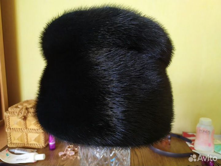 Шапка норковая женская