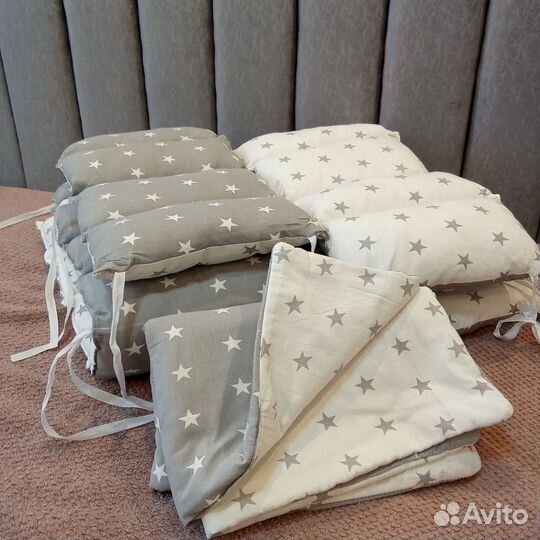 Бортики в кроватку