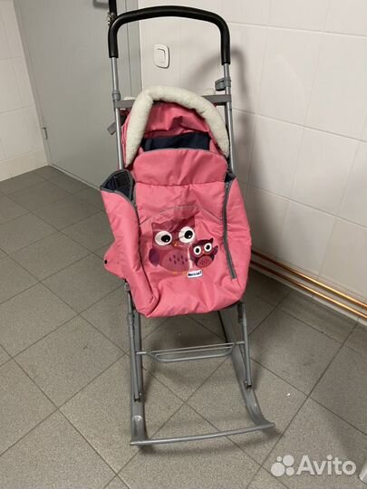 Коляска санки