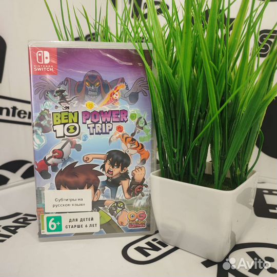 Ben 10 Power Trip Nintendo Switch NEW