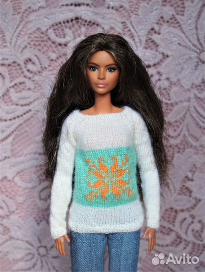 Одежда для Барби. Свитер для Барби