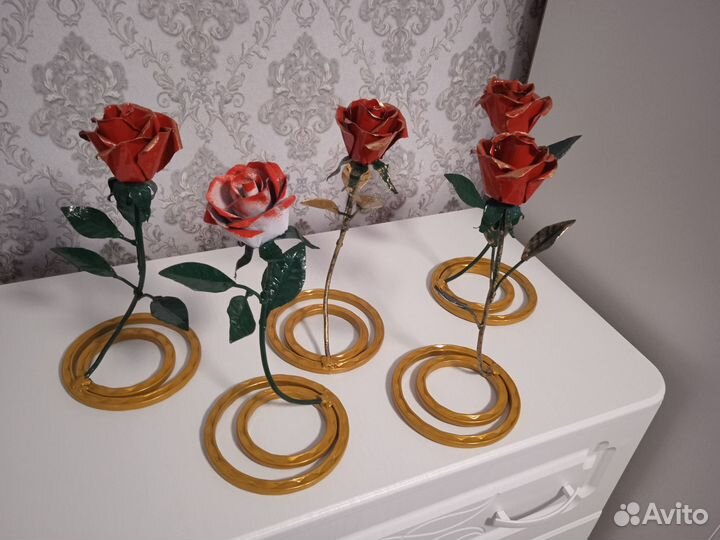 Кованая роза