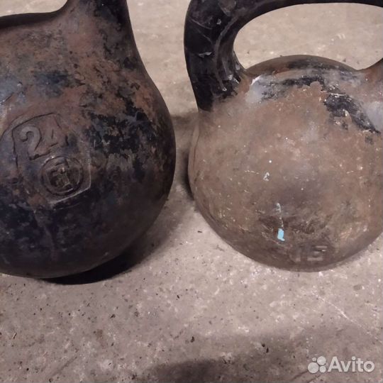 Гиря 16 кг СССР