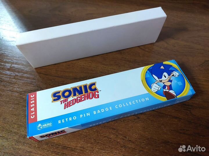 Значки Sonic the Hedgehog Eaglemoss Hero Collector