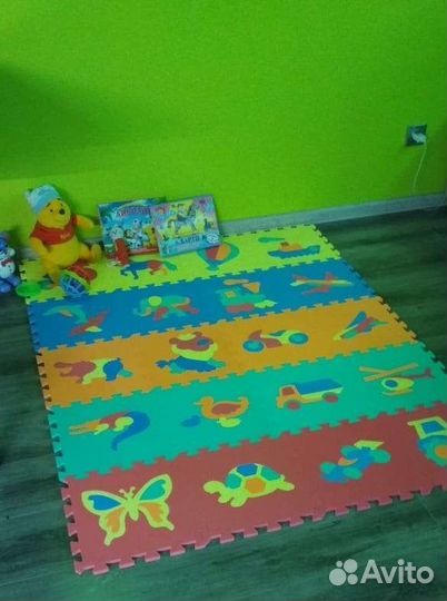 Развивающий коврик пазл