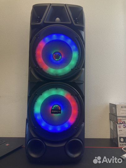 Блютуз колонка speaker zqs8210 с дефектом