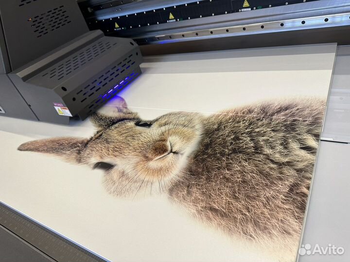 Уф Печать (UV Печать) Широкоформат. П/поле 3,2м*2