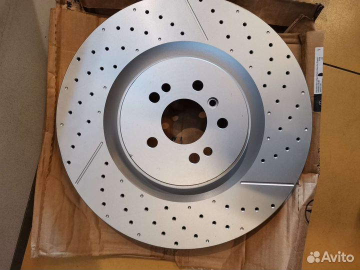 Диски тормозные Mercedes ML GL GLE A1664210512 нов