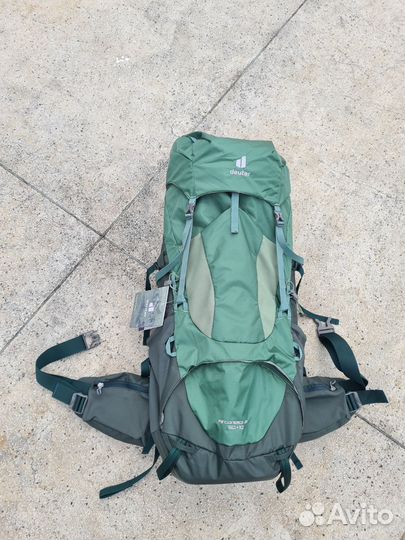 Рюкзак Deuter Aircontact Lite 50+10 green