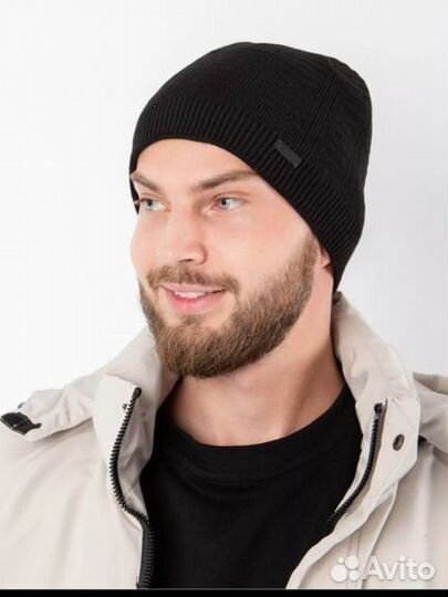 Новая мужская зимняя шапка
