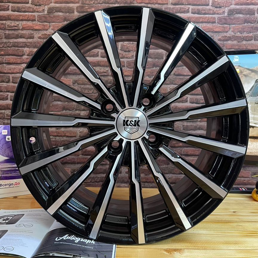 Литые диски K&K Акцент 7×R17 4×114.3