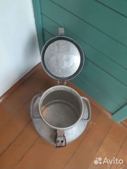 Аллюминиевая фляга 25л, кастрюля 30л, таз, СССР
