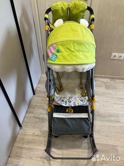 Детские санки коляска nika