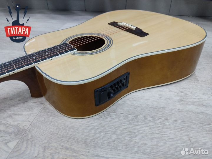 Электро-акустическая гитара новая