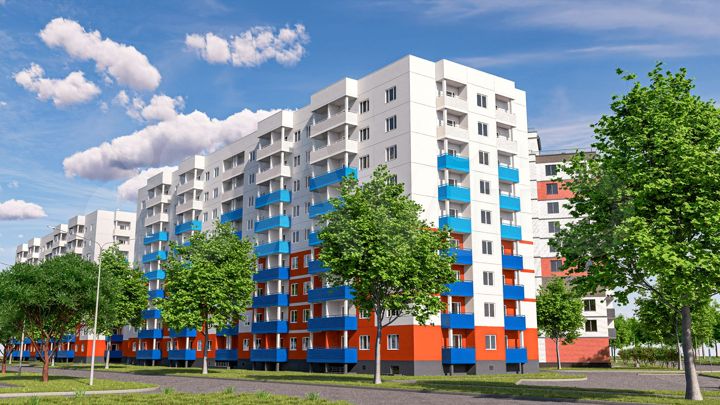 Квартира-студия, 26,6 м², 9/9 эт.