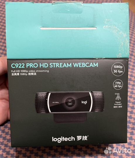 Веб-камера logitech c922 pro stream