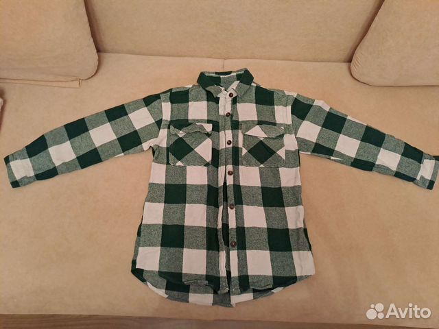 Рубашка байковая глория джинс 146