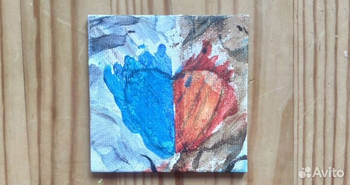 Рисунок на магните 