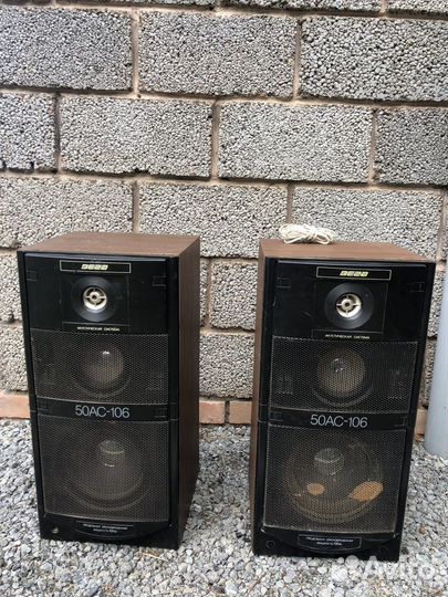 Акустическая система вега 50ас-106