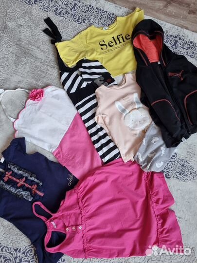 Вещи брендовые пакетом р122 -128, 134