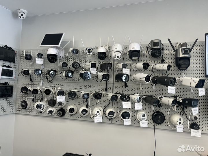 Монтаж видеонаблюдения; установка видео камер;