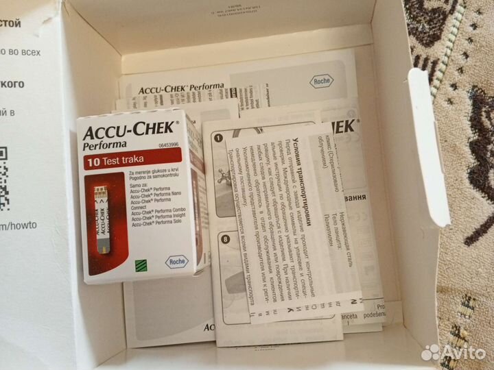 Глюкометр акку чек перформа