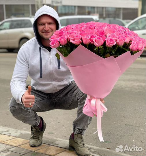 Роза Доставка цветов роз 101 71 51