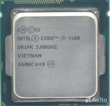 Процессор Intel Core i3-4160 3.6 Ghz Socket 1150