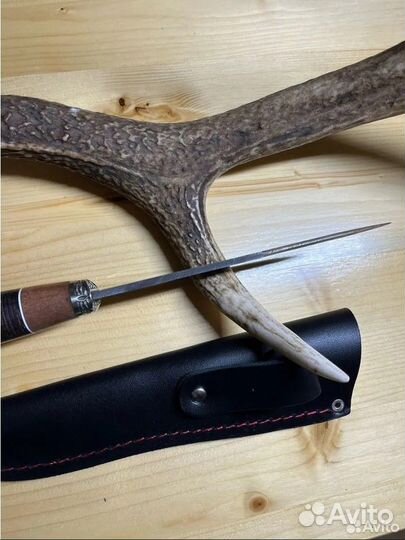 Нож охотничий дамасская сталь