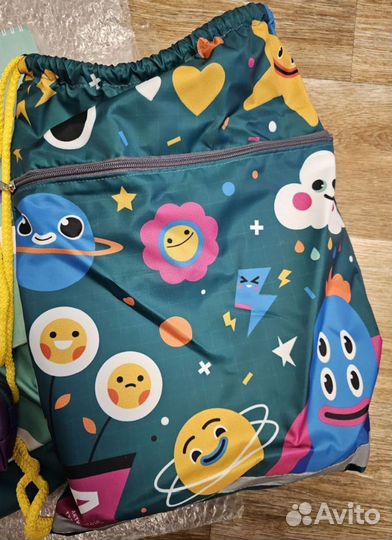 Рюкзак школьный новый с канцелярией
