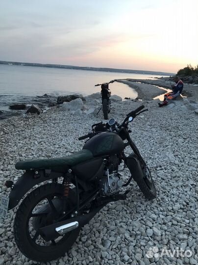 Bajaj boxer 150X Disk Custom