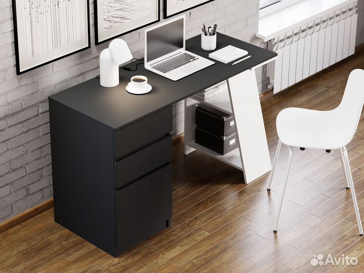 Стол компьютерный графит