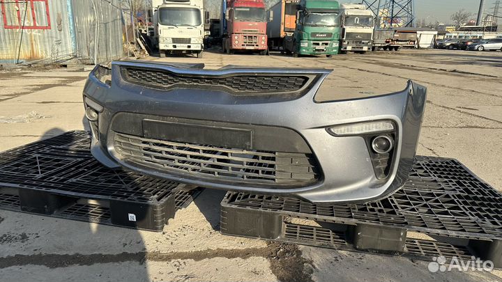 Бампер передний Kia Rio 4 2018 г