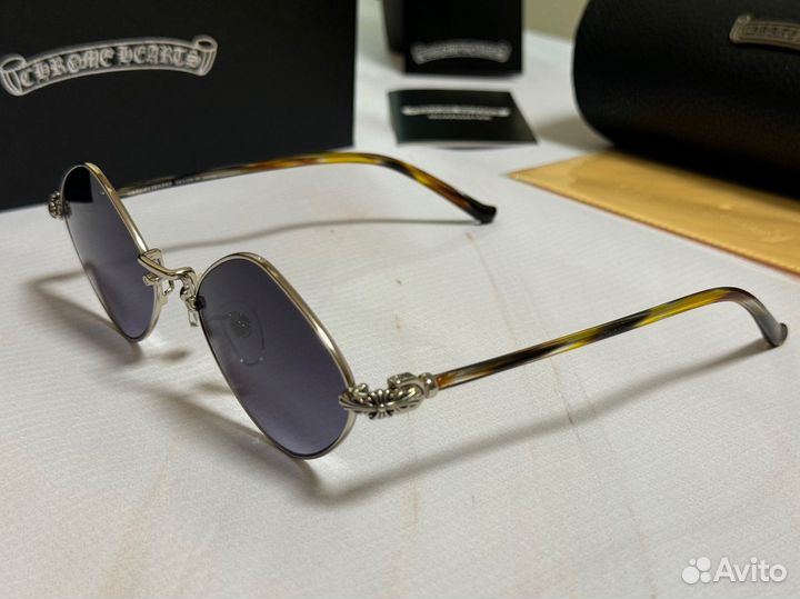 Очки Chrome Hearts DH-SS diamond DOG 56-21-145