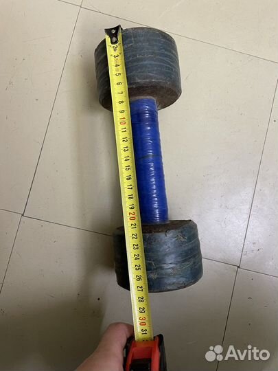 Гантель 9 кг