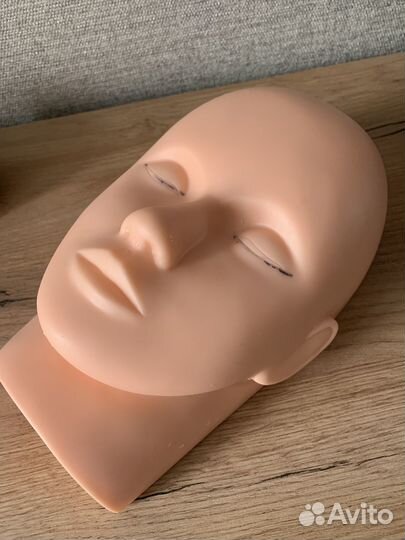 Голова манекен для наращивания ресниц