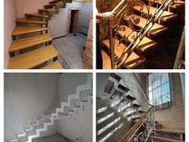 Изготовление лестниц, антресольный этаж, перила