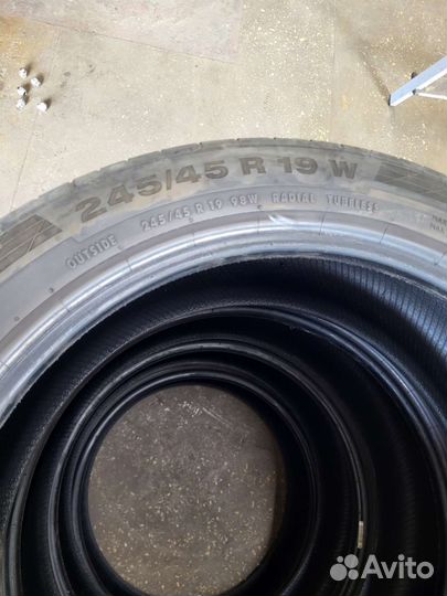 Continental ContiSportContact 5 245/45 R19