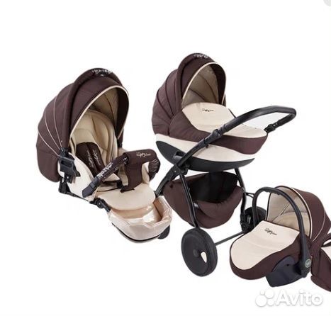 Коляска для новорожденных 2 в 1